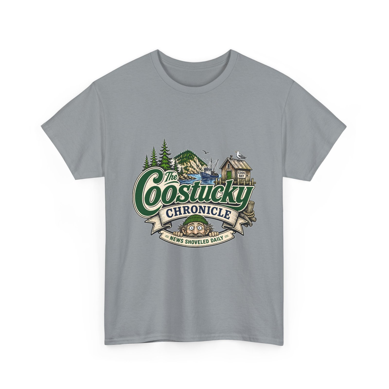 Coostucky Chronicle Logo T-Shirt - Image 35