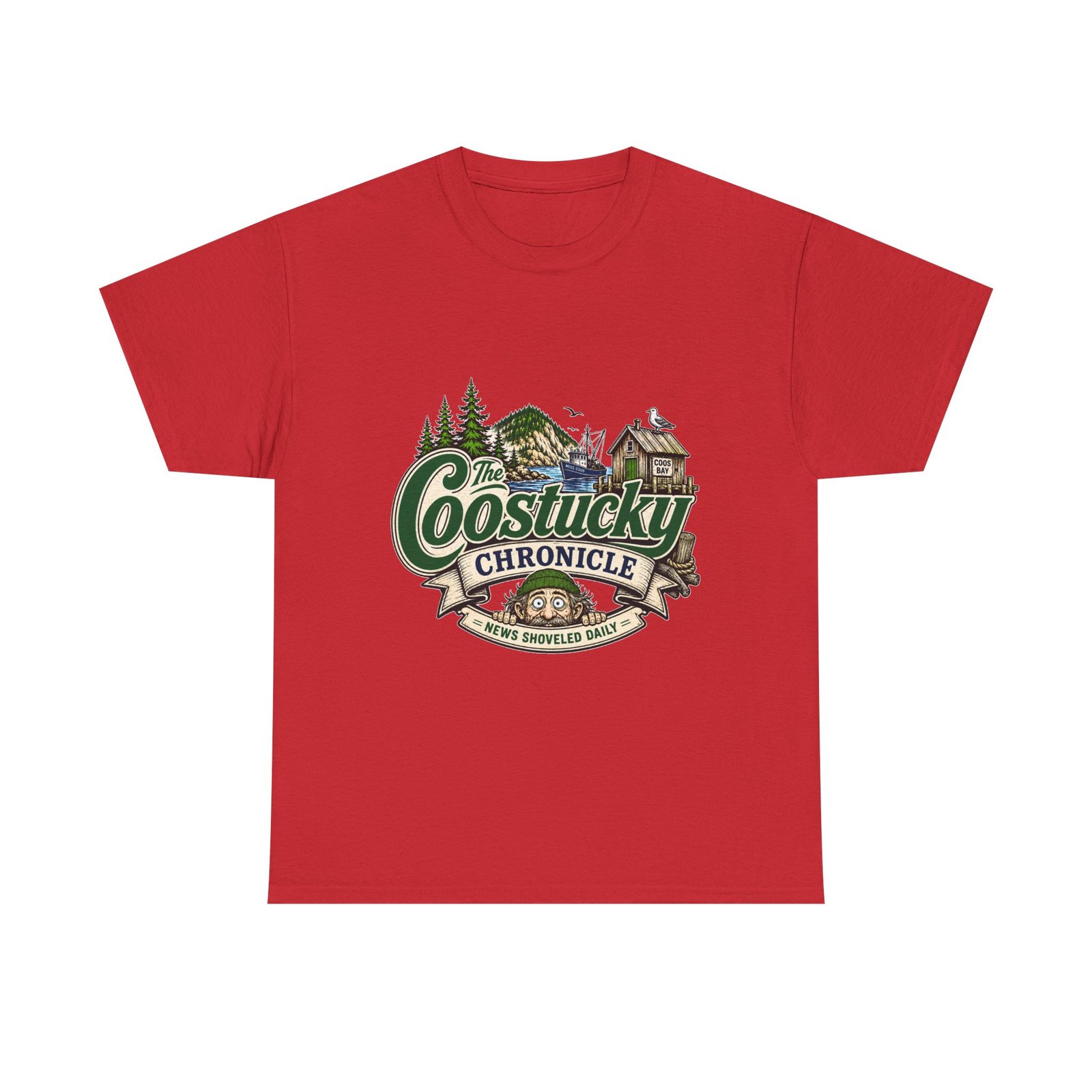 Coostucky Chronicle Logo T-Shirt - Image 49