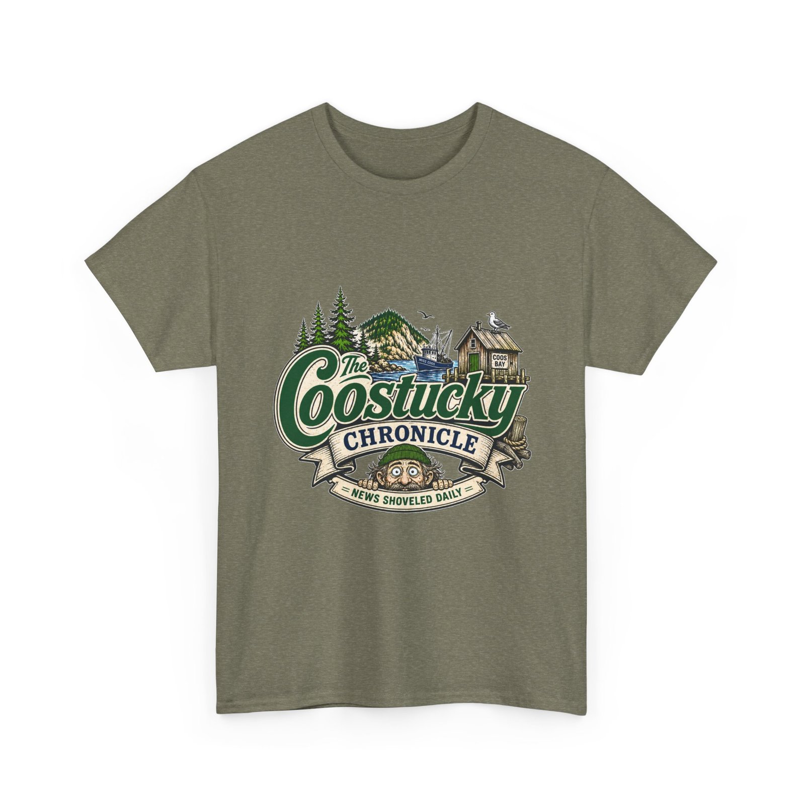 Coostucky Chronicle Logo T-Shirt - Image 31