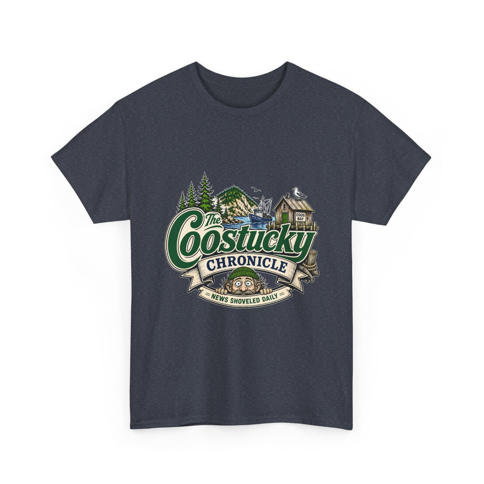 Coostucky Chronicle Logo T-Shirt - Image 47