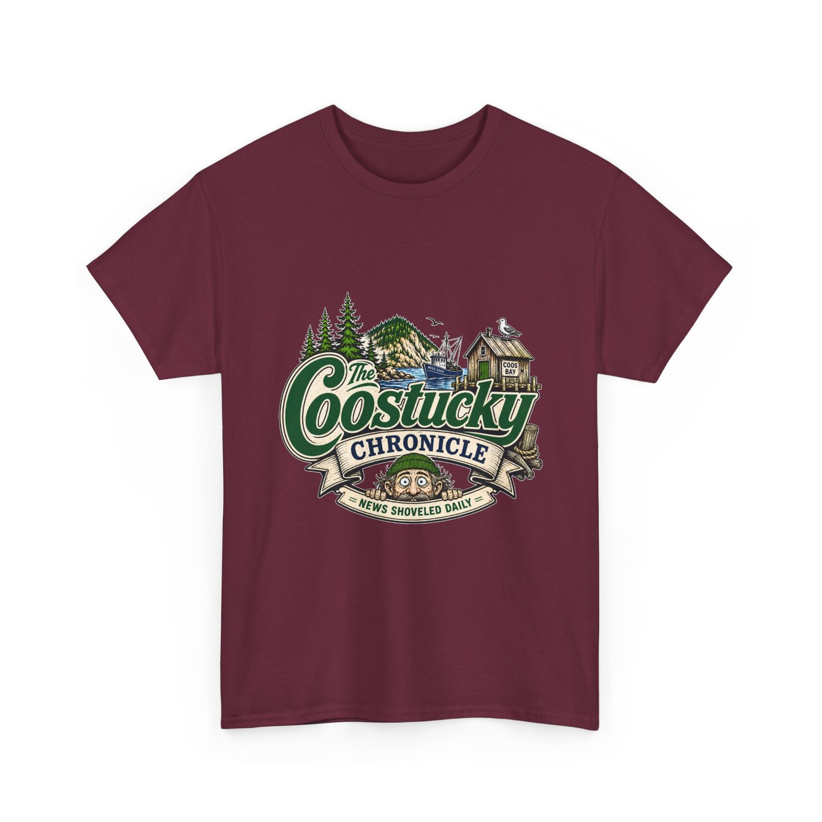 Coostucky Chronicle Logo T-Shirt - Image 23