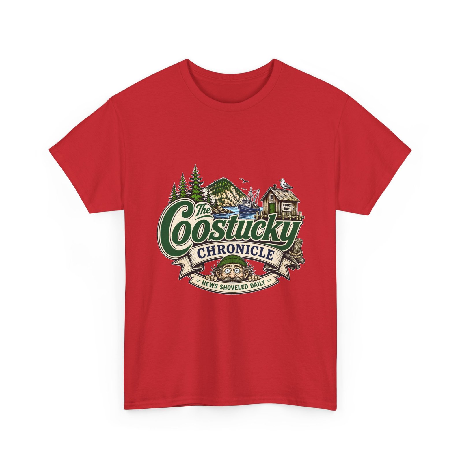Coostucky Chronicle Logo T-Shirt - Image 51