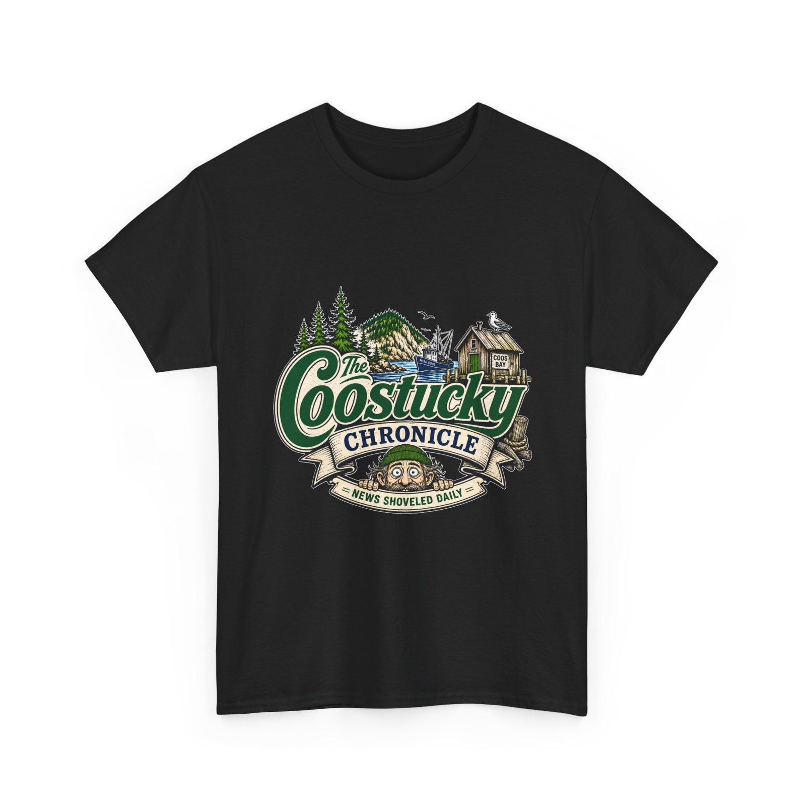 Coostucky Chronicle Logo T-Shirt - Image 7