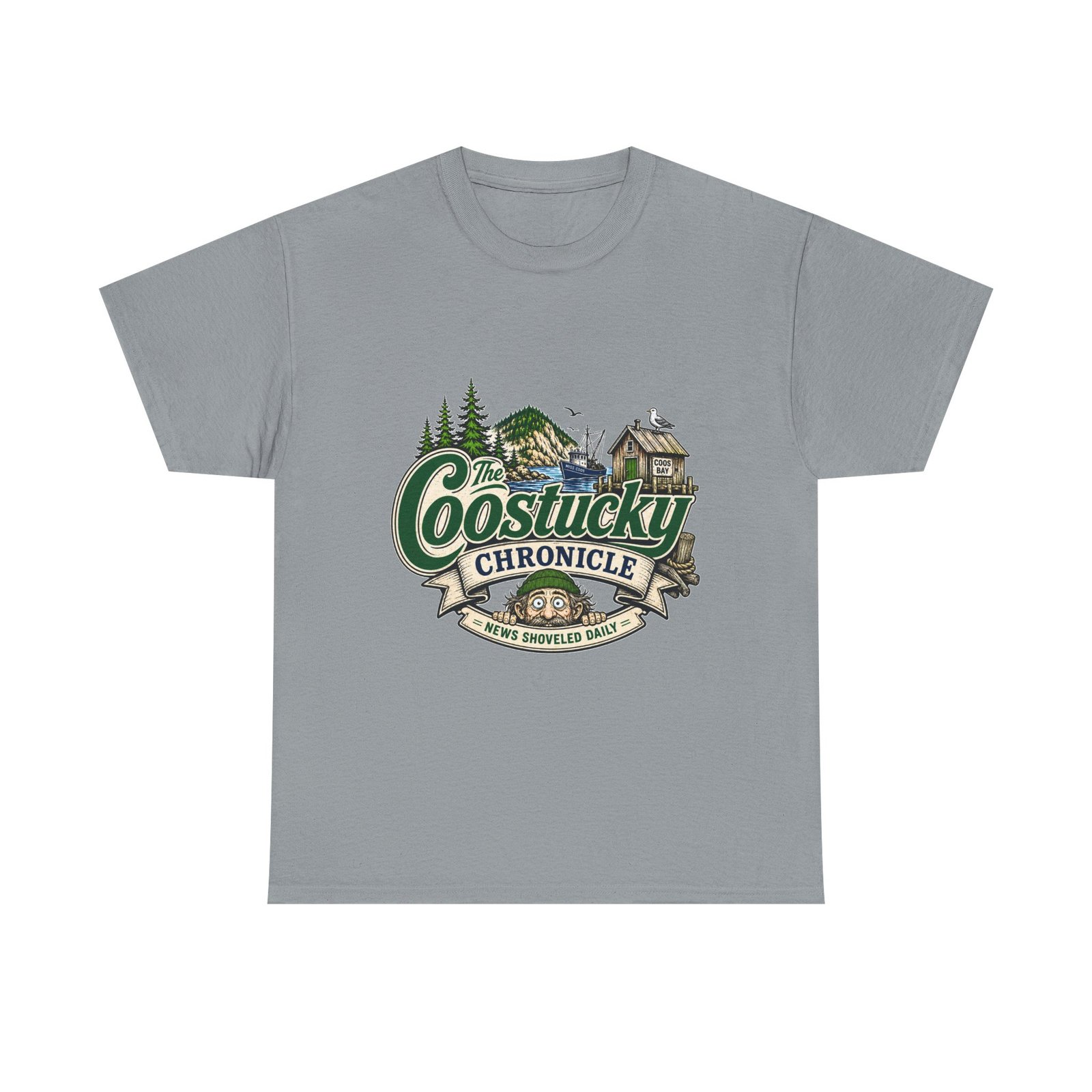 Coostucky Chronicle Logo T-Shirt - Image 33