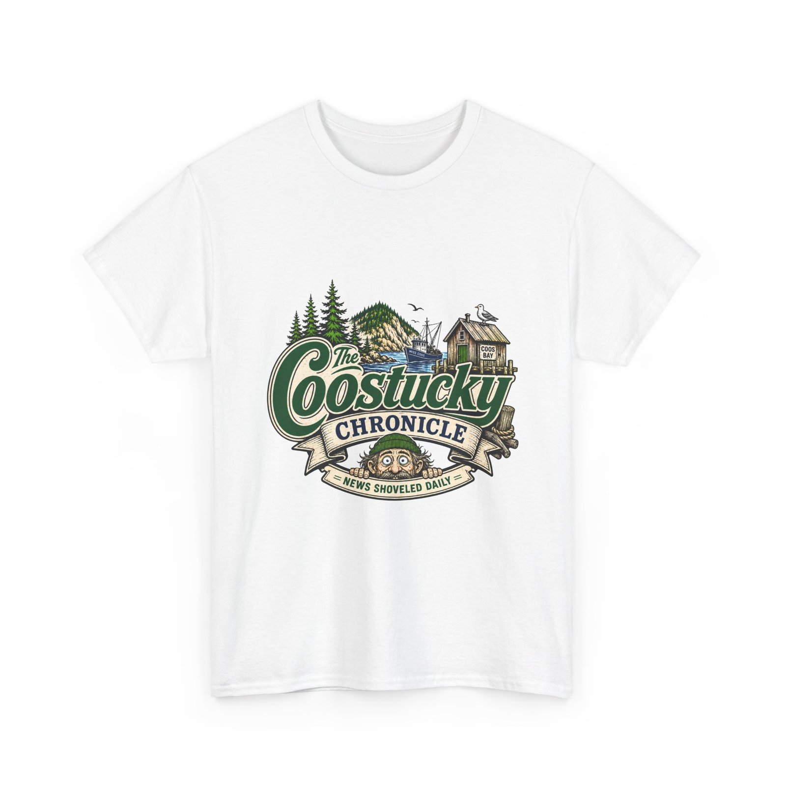 Coostucky Chronicle Logo T-Shirt - Image 3