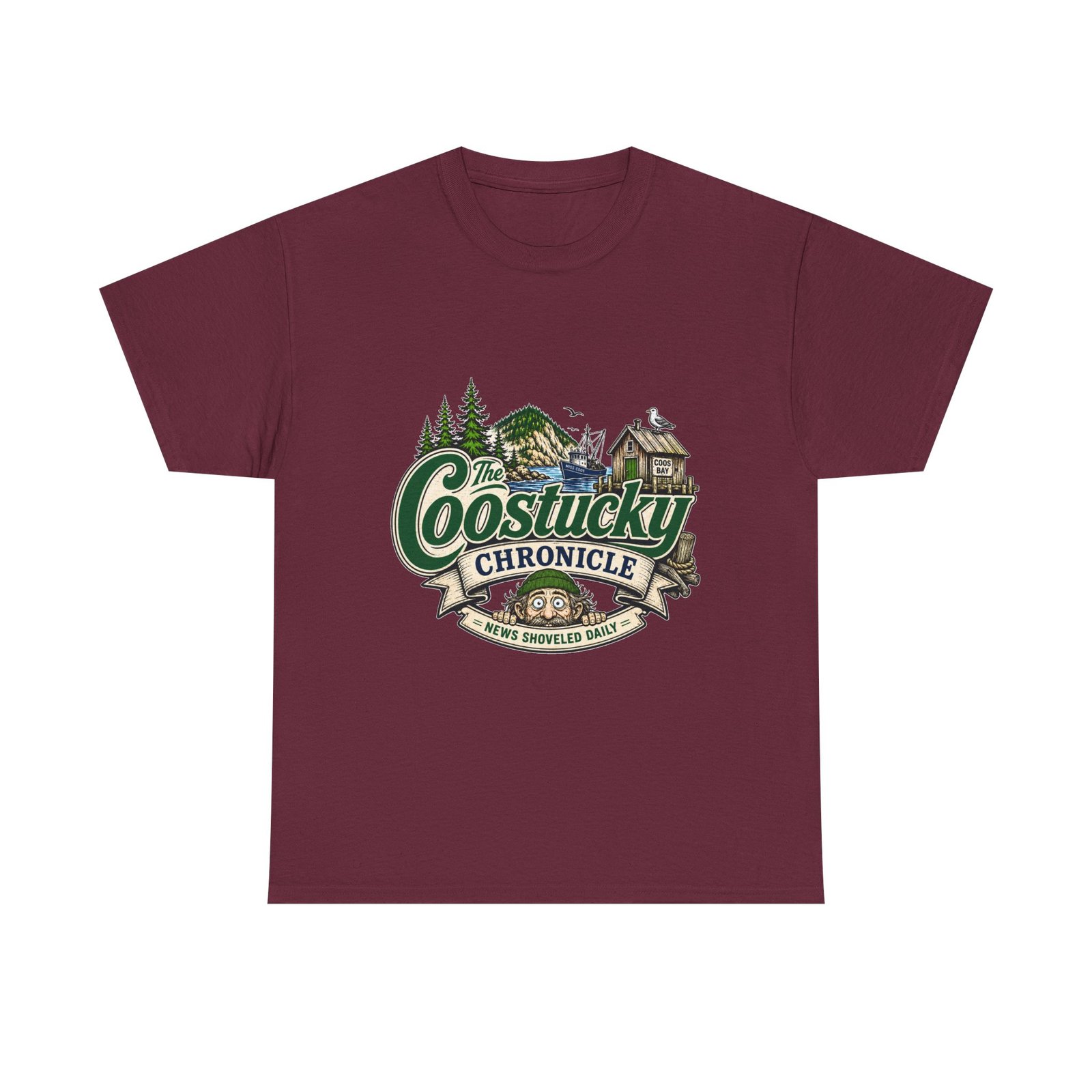 Coostucky Chronicle Logo T-Shirt - Image 21