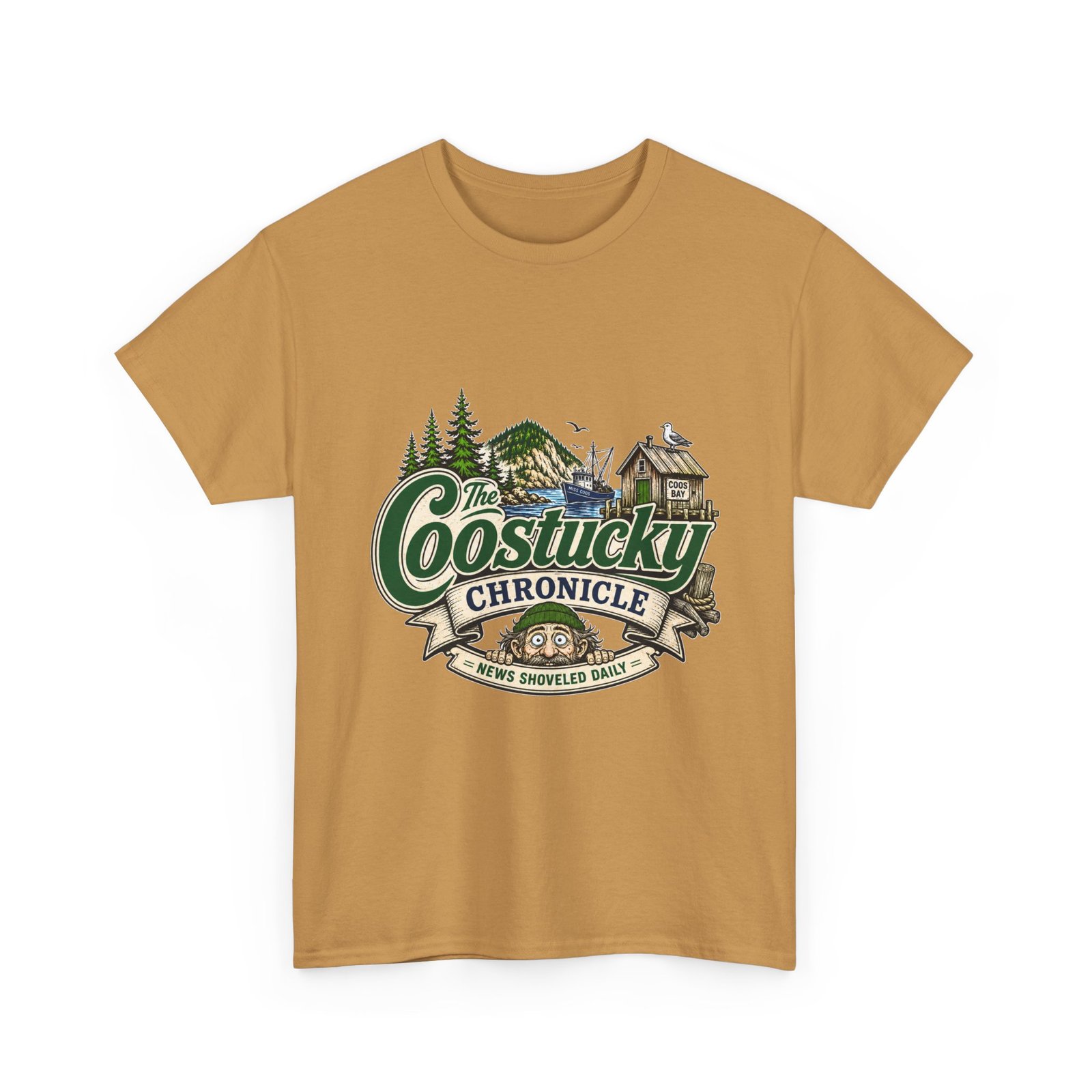 Coostucky Chronicle Logo T-Shirt - Image 19