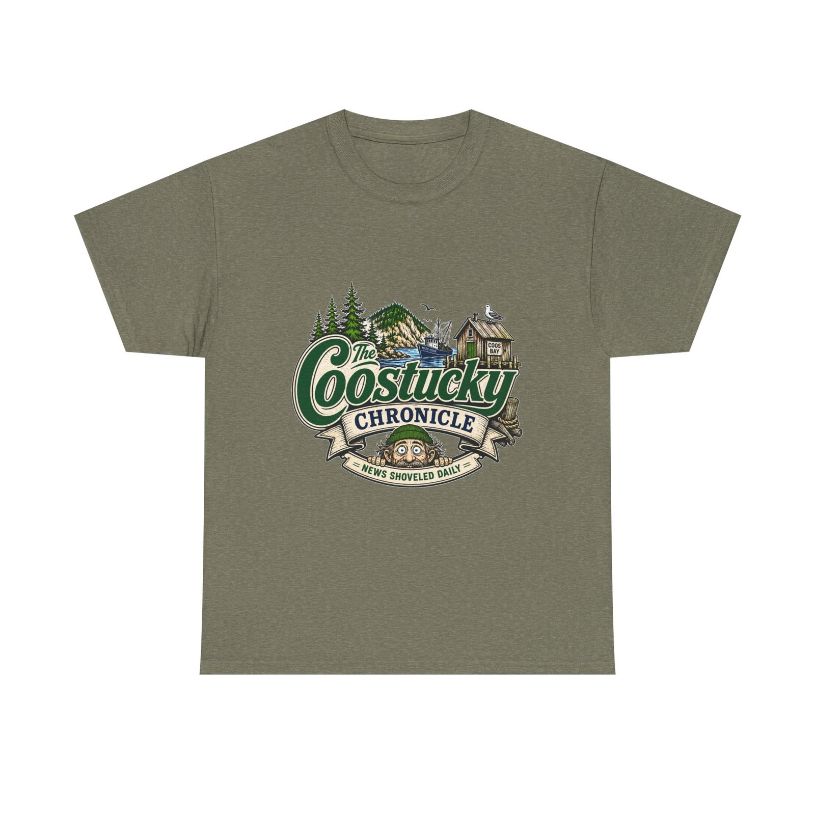 Coostucky Chronicle Logo T-Shirt - Image 29