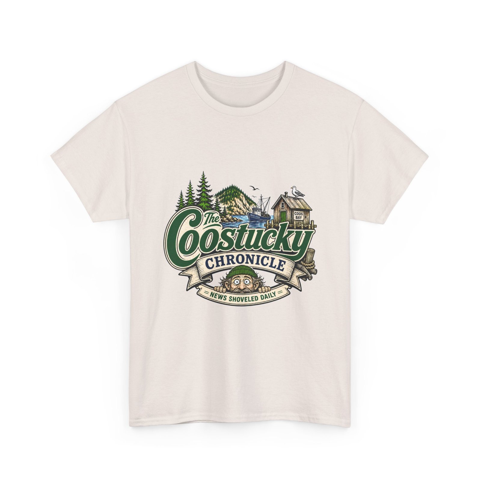 Coostucky Chronicle Logo T-Shirt - Image 15