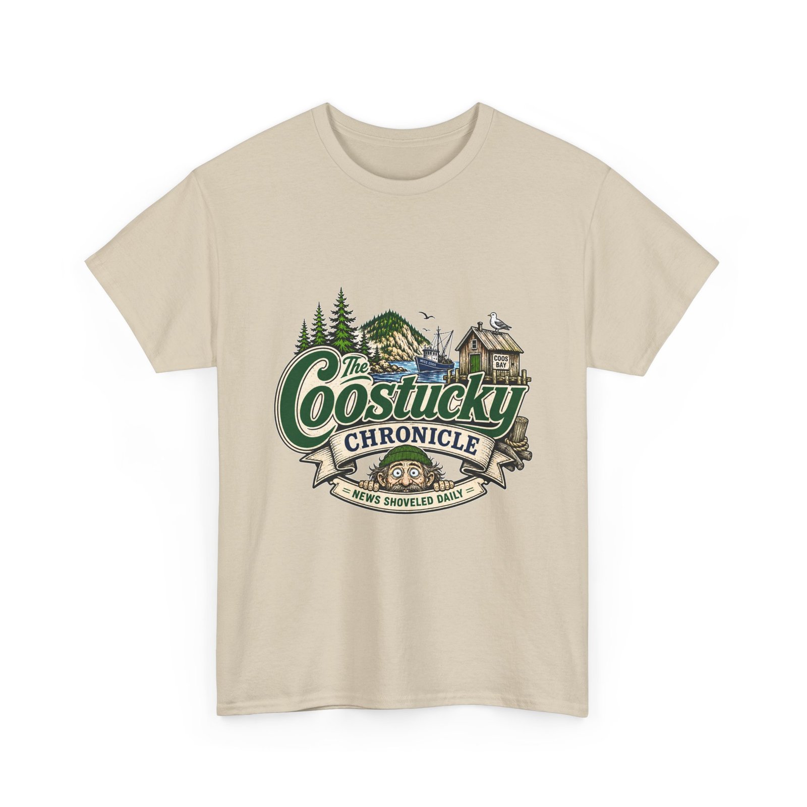 Coostucky Chronicle Logo T-Shirt - Image 11