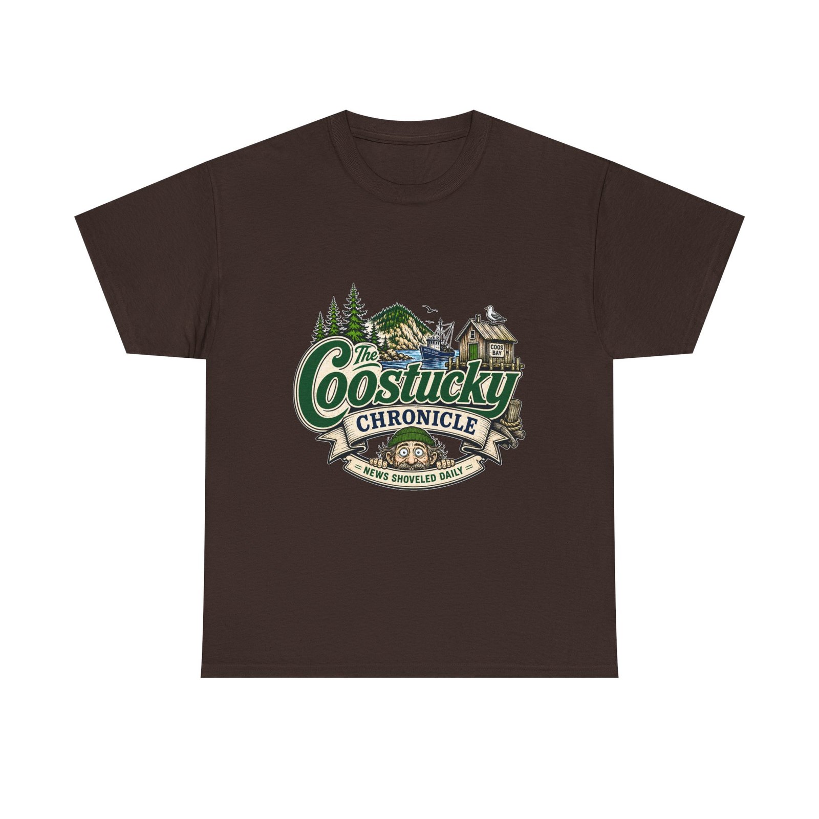 Coostucky Chronicle Logo T-Shirt - Image 25