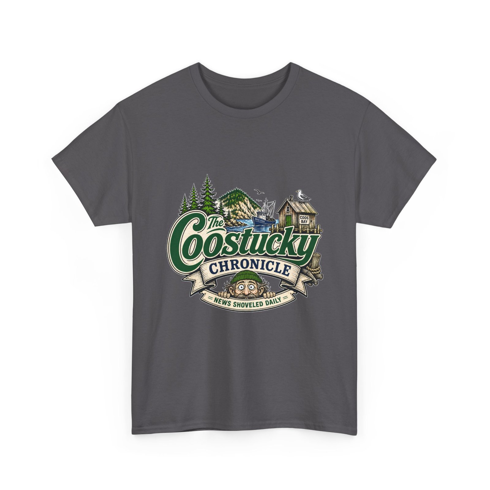 Coostucky Chronicle Logo T-Shirt - Image 43