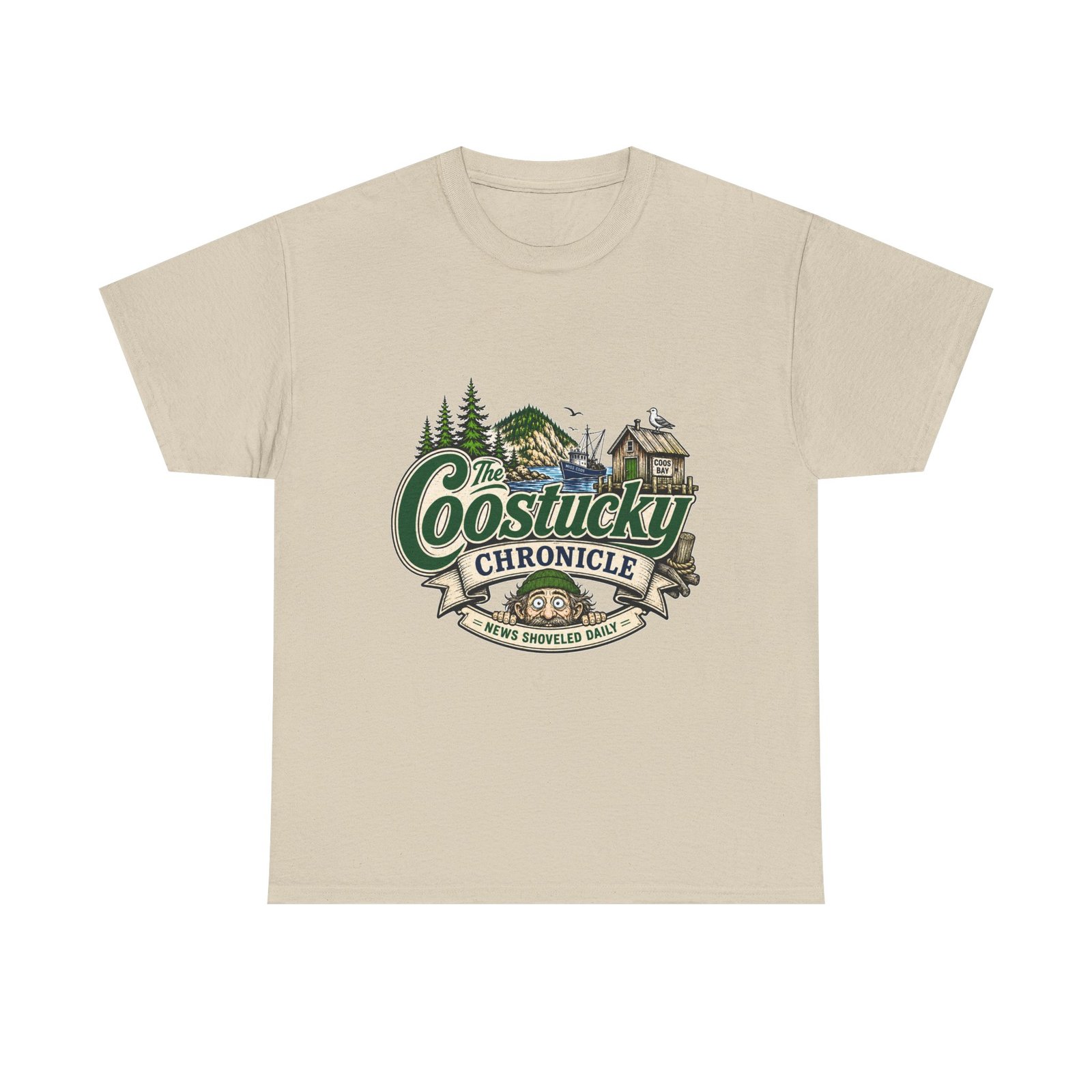 Coostucky Chronicle Logo T-Shirt - Image 9