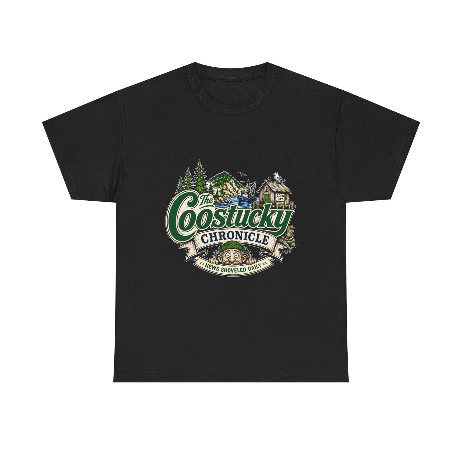 Coostucky Chronicle Logo T-Shirt - Image 5