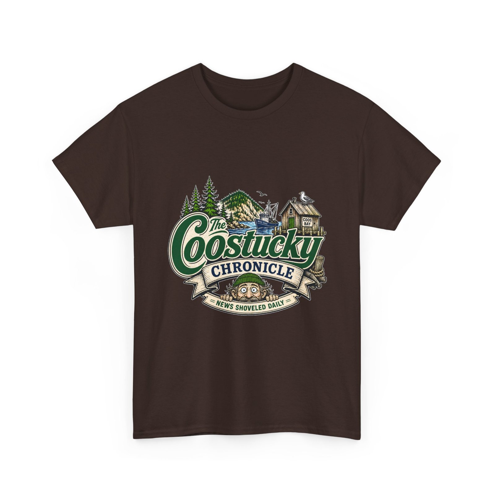 Coostucky Chronicle Logo T-Shirt - Image 27