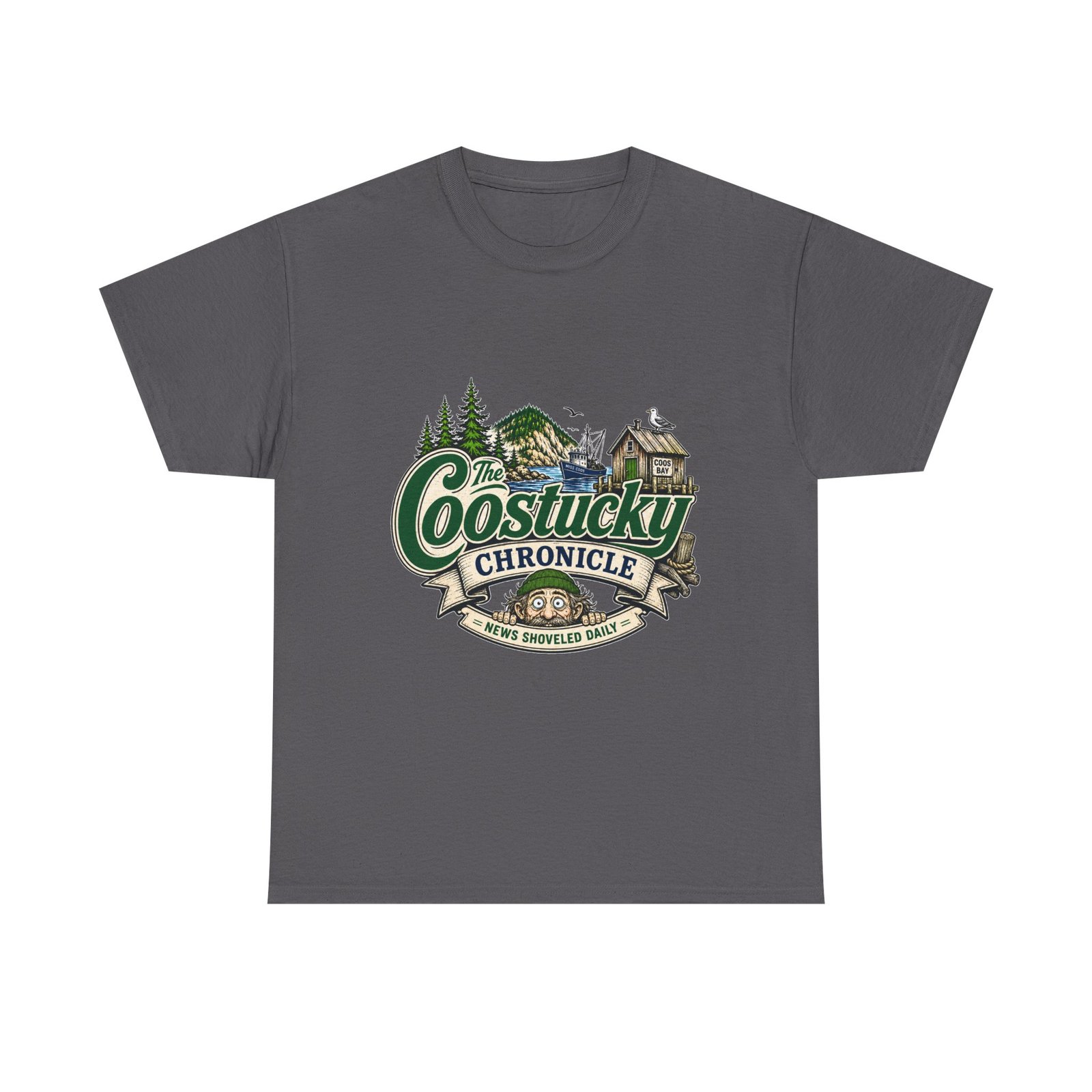 Coostucky Chronicle Logo T-Shirt - Image 41